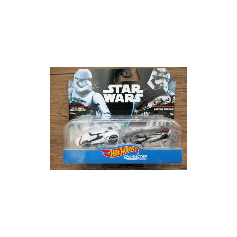 H.W. STAR WARS "FIRST ORDER STORMTROOPER & CAPTAIN PHASMA"