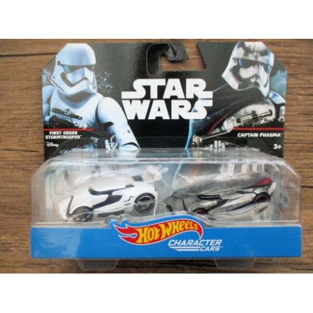 H.W. STAR WARS "FIRST ORDER STORMTROOPER & CAPTAIN PHASMA"