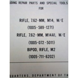 MANUEL TECHNIQUE AUG.1972 RIFLE M14/M14A1/M2