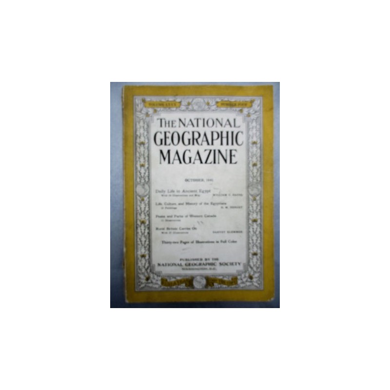 THE NATIONAL GEOGRAPHIC MAGAZINE OCTOBER 1941