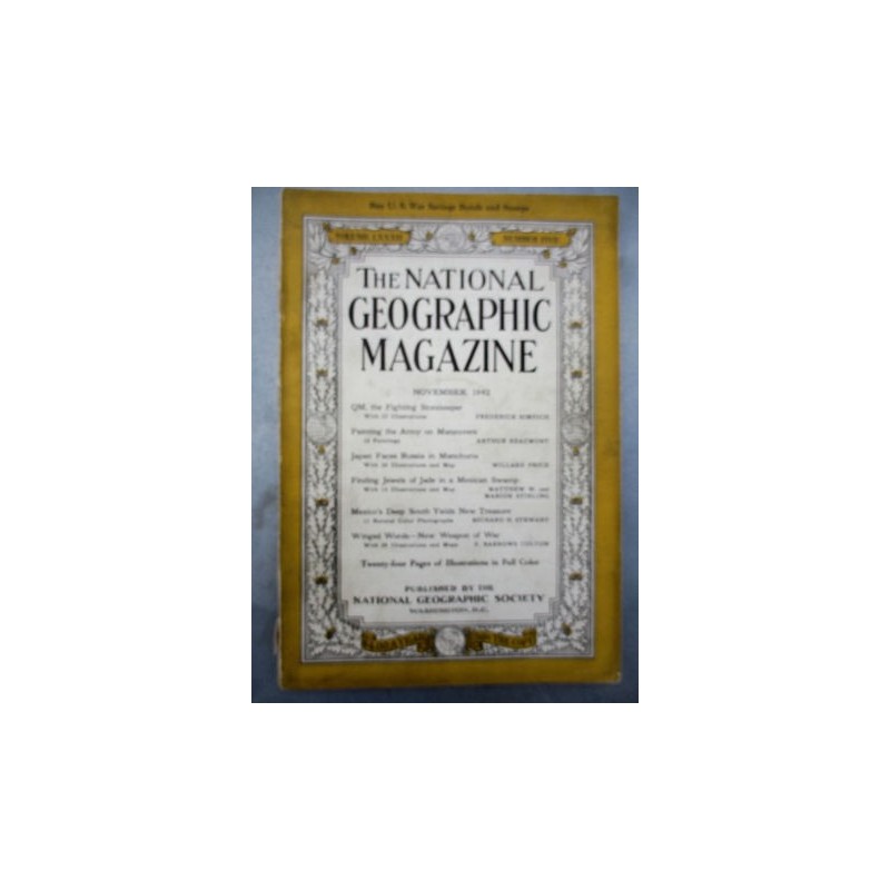 THE NATIONAL GEOGRAPHIC MAGAZINE NOV. 1942