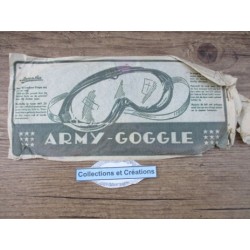 ECRAN DE LUNETTES ARMY GOGGLE GREEN  US WW2