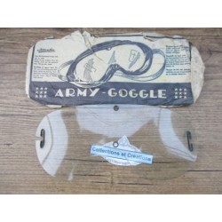 ECRAN DE LUNETTES ARMY GOGGLE TRANSPARENT US WW2