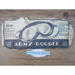 ECRAN DE LUNETTES ARMY GOGGLE TRANSPARENT US WW2