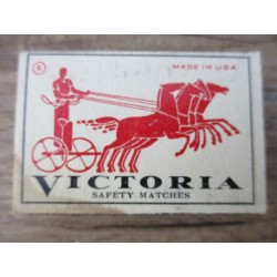BOITE D'ALLUMETTES VICTORIA US WW2