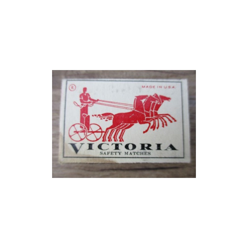 BOITE D'ALLUMETTES VICTORIA US WW2