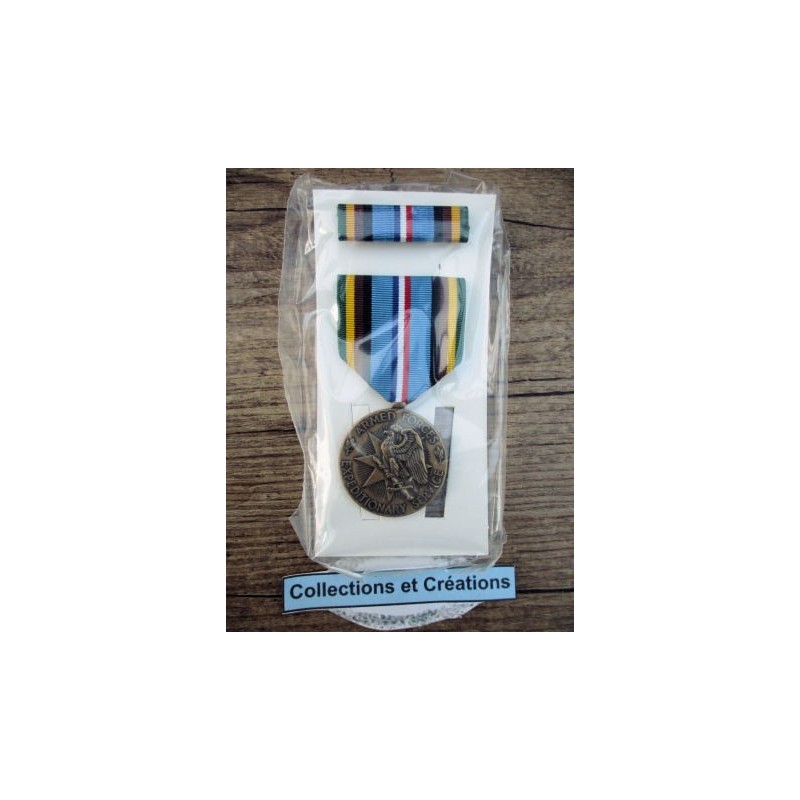 MEDAILLE ARMED FORCES EXPEDITIONARY 1989