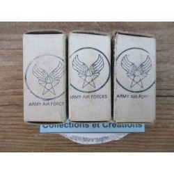 LOT 3 BOITES BOUCHONS OREILLES  USSAF 1941