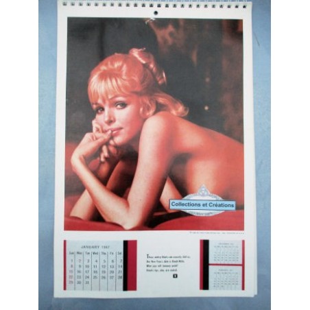 CALENDRIER PLAYBOY 1967