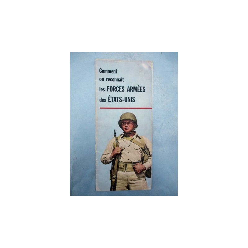 COMMENT ON RECONNAIT LES FORCES ARMEES DES ETATS UNIS (1944)
