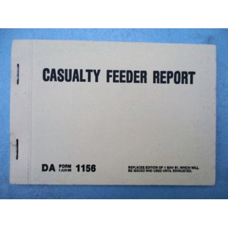CASUALTY FEEDER REPORT 1 JUNE 1966 (VIETNAM)