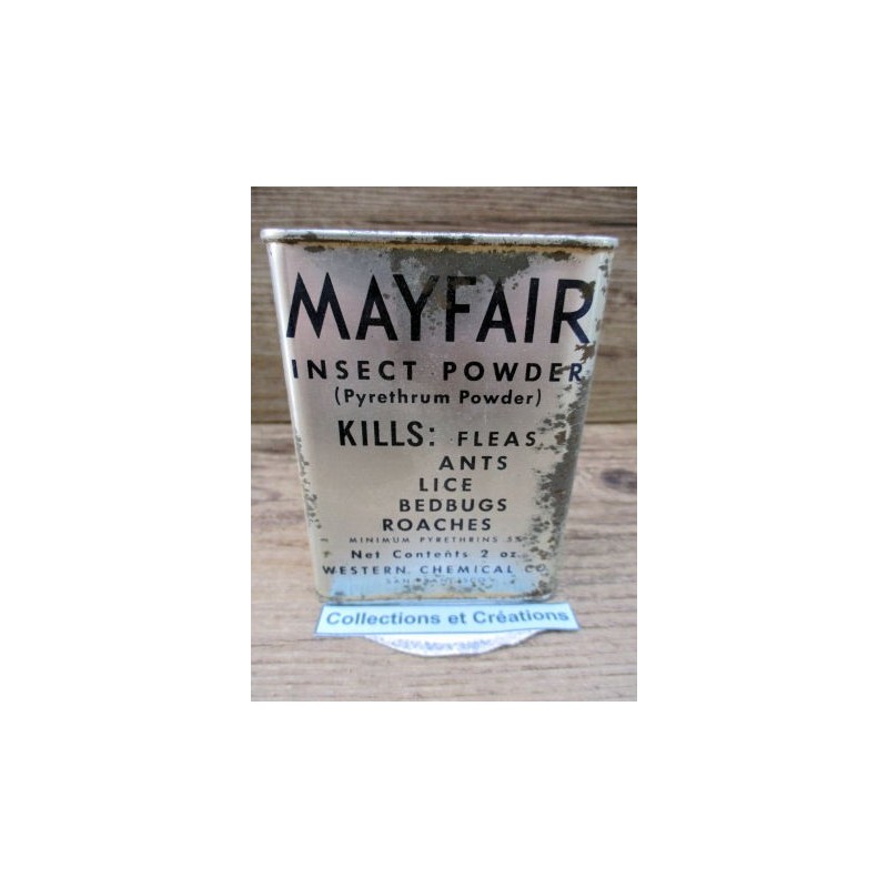 MAYFAIR INSECT POWDER WW2