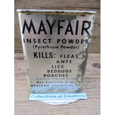 MAYFAIR INSECT POWDER WW2