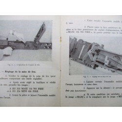 GUIDE TECHNIQUE MITRAILLEUSE BROWNING US Cal.50