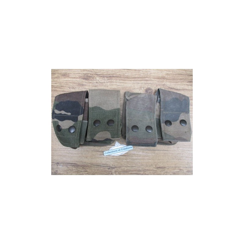 PAIRE DE PORTE CHARGEURS FAMAS CAMO. C.E.