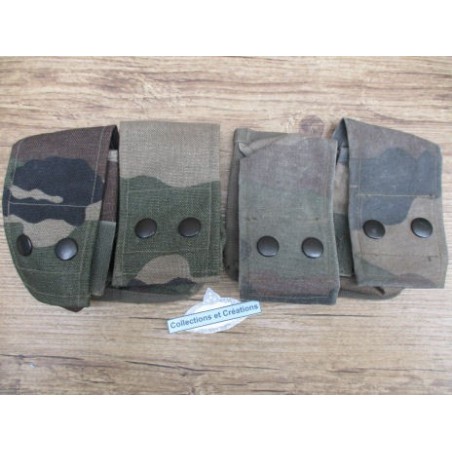 PAIRE DE PORTE CHARGEURS FAMAS CAMO. C.E.