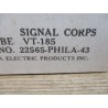 AMPOULE US ARMY 1943