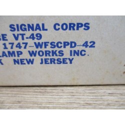 AMPOULE VT-49 US ARMY 1942