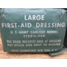 LARGE FIRST AID DRESSING 'VERT' WW2