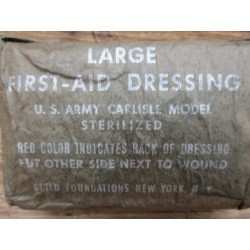 LARGE FIRST AID DRESSING WW2 (MARRON)