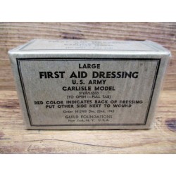 LARGE FIRST AID DRESSIND 22 DEC.1942
