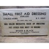 SMALL FIRST AID DRESSIND WW2