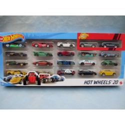 H.W. COFFRET 20 VOITURES 1/64