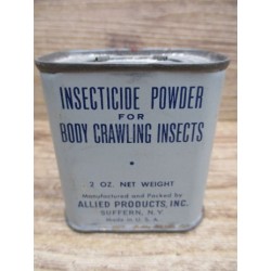 INSECTICIDE POWDER FOR BODY CRAWLING INSECTS US WW2