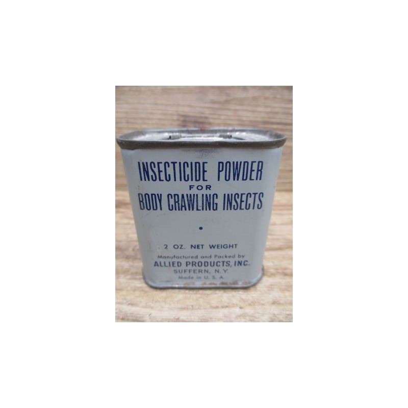 INSECTICIDE POWDER FOR BODY CRAWLING INSECTS US WW2