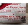 PANSEMENT FLANELLE ROUGE 3inchX5yards US WW2 (ABIME)