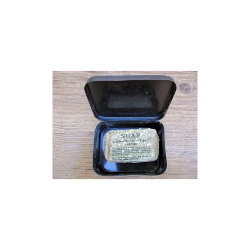 BOITE SAVON + SAVON US WW2