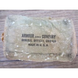 BOITE SAVON + SAVON US WW2